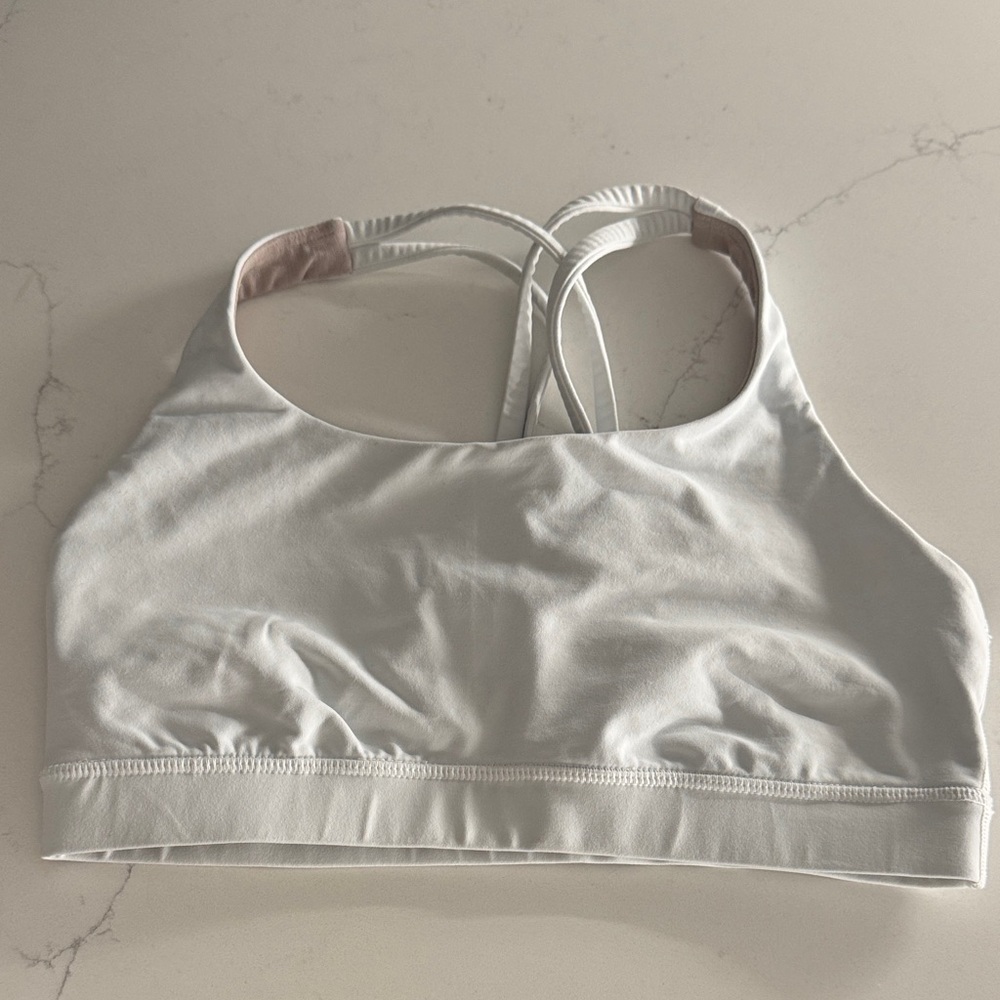 Lululemon Athletica Light Gray Sports Bra